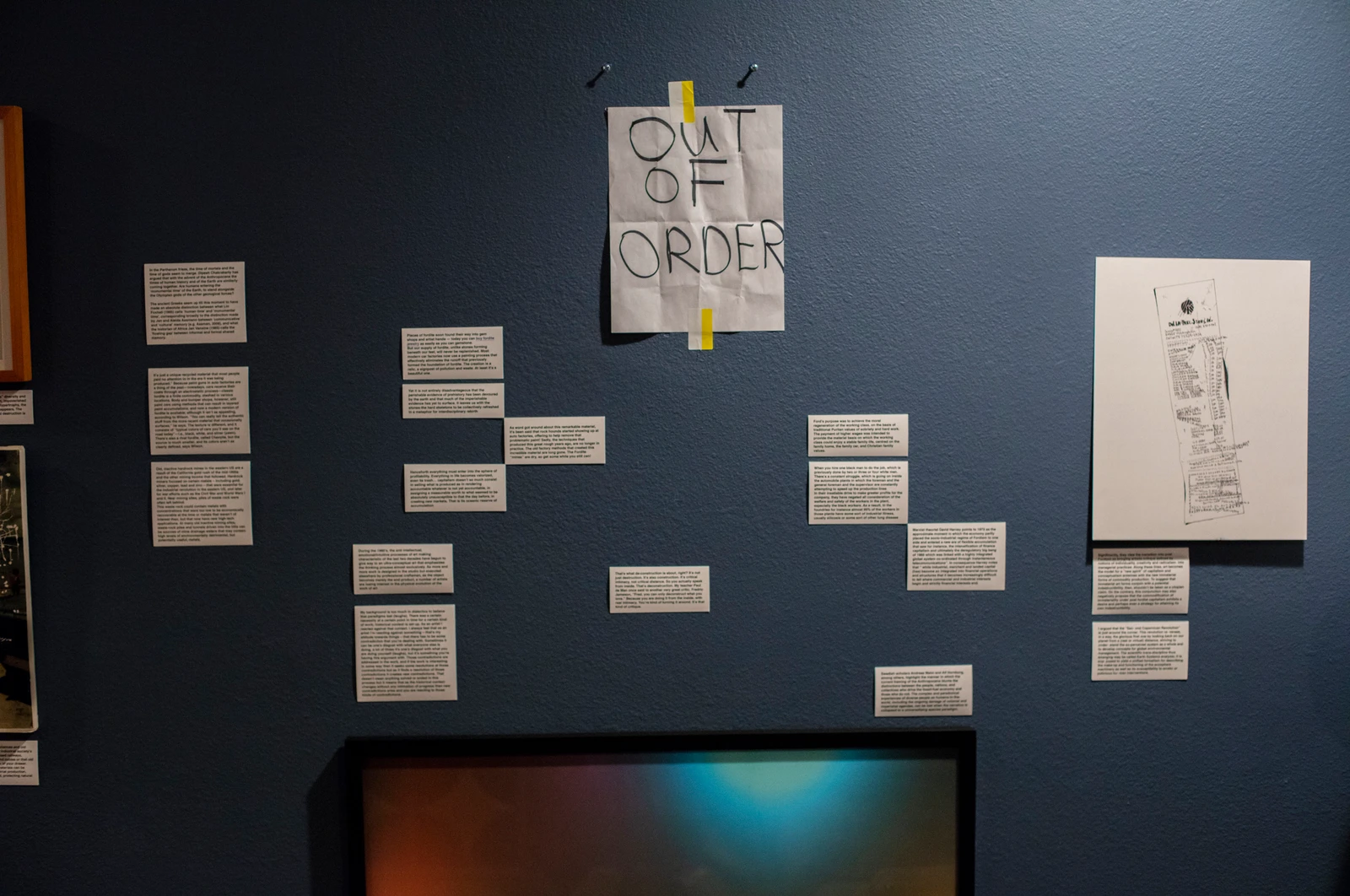 Luke Harnden - Wall Texts