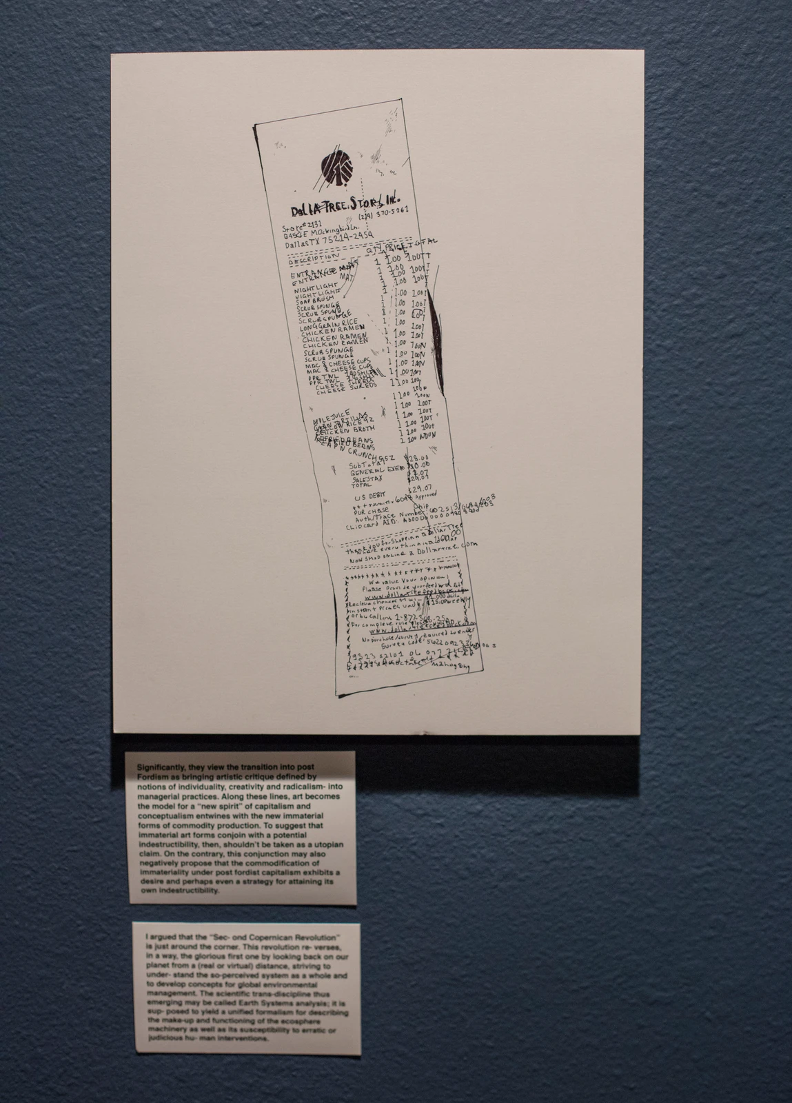 Luke Harnden - Wall Texts